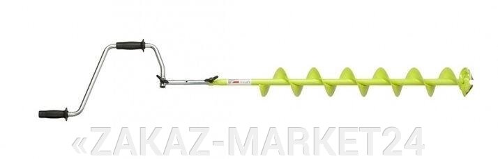 Ледобур MORA Мод. ICE ARCTIC (130мм)(складной c встроенным удлинителем)(лимонно-зеленый) от компании «ZAKAZ-MARKET24 - фото 1