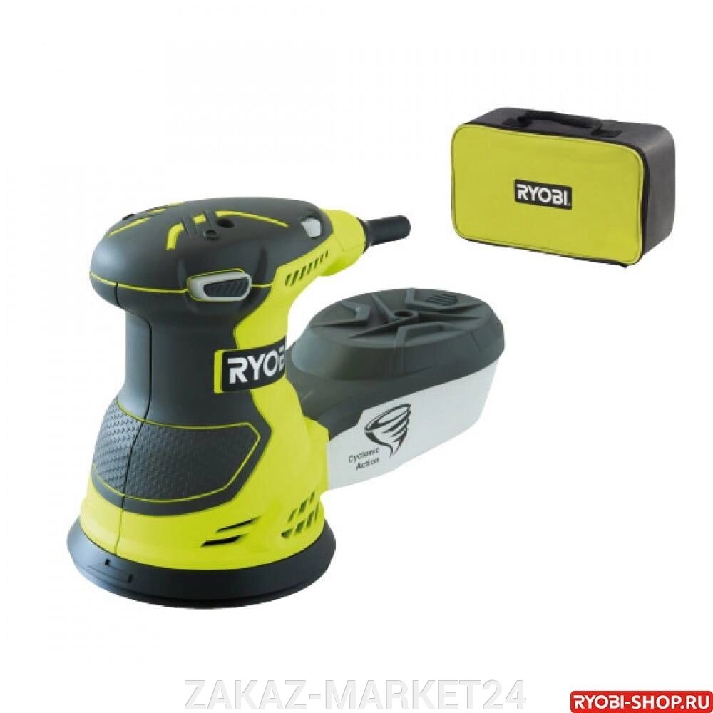 Машина шлифовальная эксцентриковая электрическая Ryobi ROS300A от компании ZAKAZ-MARKET24 - фото 1