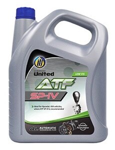 Масло в акпп huyndai KIA united oil united ATF SP IV - 4 л.