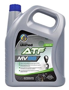 Масло в акпп united oil ATF multy MV 88 - 4 л.