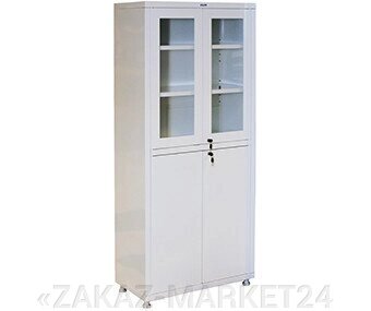 Медицинский шкаф Промет Hilfe MD 2 1780 R, 4 двери, 2 ключевых замка, 4 полки от компании «ZAKAZ-MARKET24 - фото 1