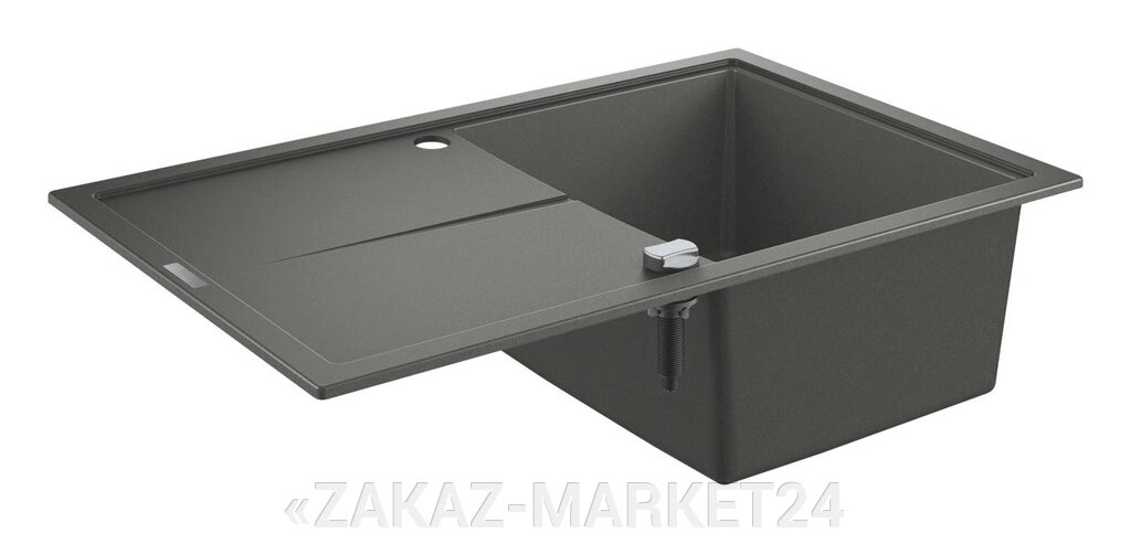 Мойка GROHE K400, 780 x 500 мм, серый гранит (31639AT0) от компании «ZAKAZ-MARKET24 - фото 1