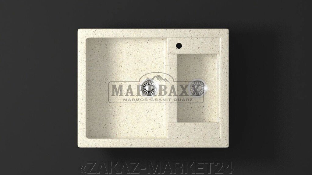 Мойка кухонная Marbaxx матовая Модель 19 от компании «ZAKAZ-MARKET24 - фото 1