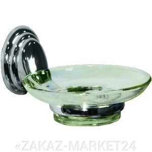 Мыльница стекло Аквалиния хром 6885 от компании «ZAKAZ-MARKET24 - фото 1