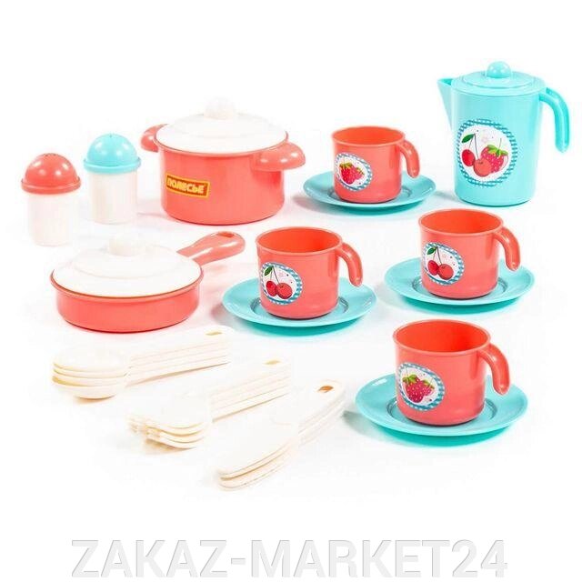 Набор детской посуды "Настенька" на 4 персоны от компании ZAKAZ-MARKET24 - фото 1