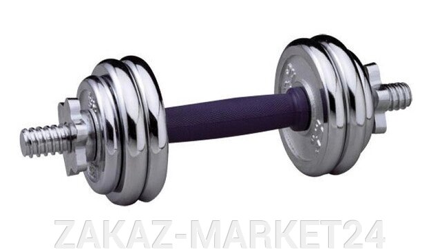 Набор гантелей + штанга сборная York Fitness 50 кг от компании ZAKAZ-MARKET24 - фото 1