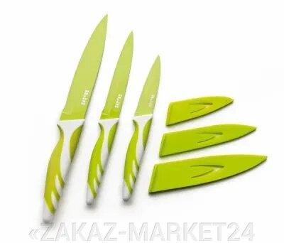 Набор кухонных ножей 3шт. 8,5+12,5+15см. Ibili Испания 727650 от компании «ZAKAZ-MARKET24 - фото 1