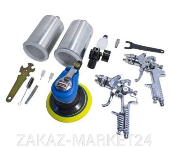 Набор пневматических инструментов FORCEKRAFT 6 предметов от компании «ZAKAZ-MARKET24 - фото 1