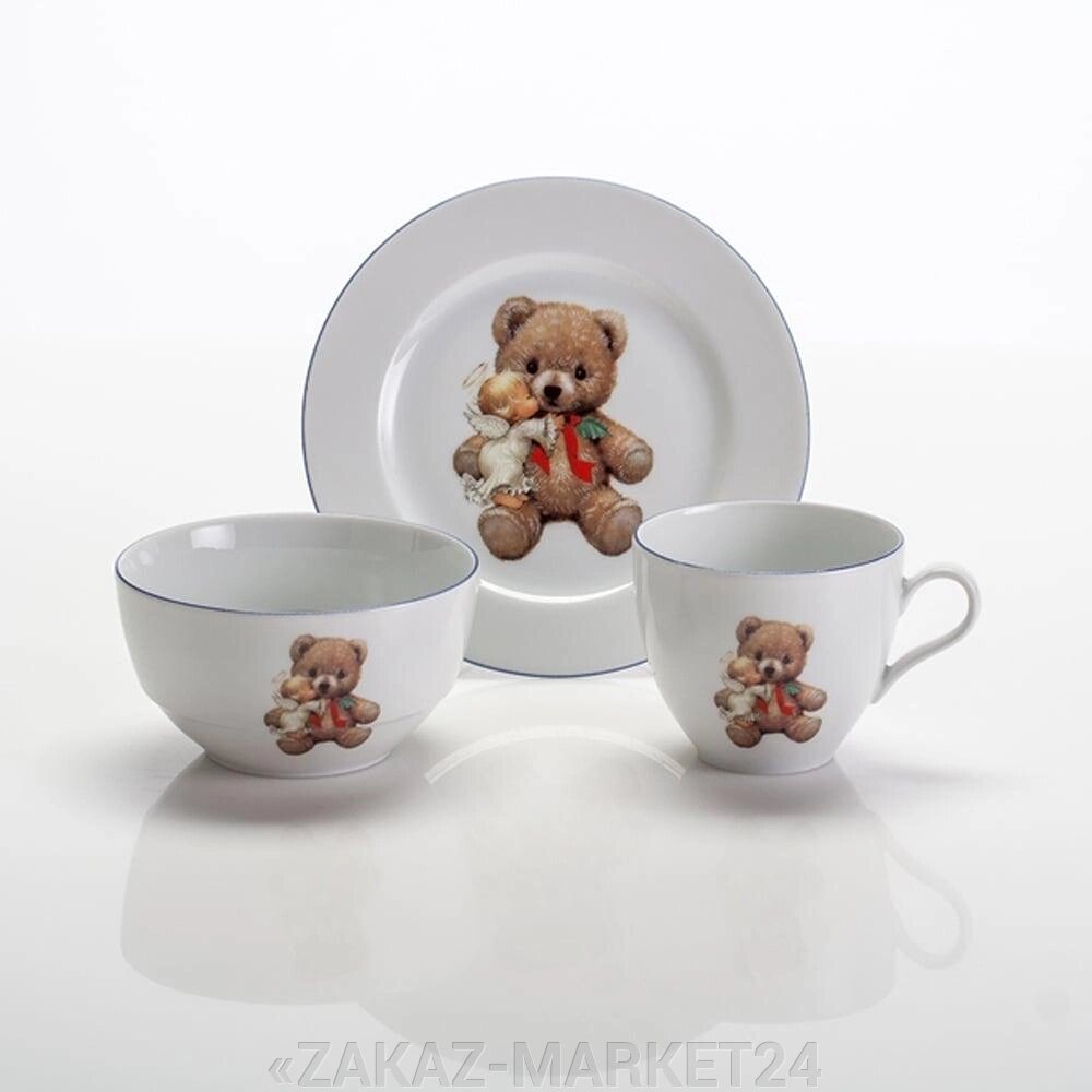 Набор посуды детский 3 предмета 0187(0284) rita от компании «ZAKAZ-MARKET24 - фото 1