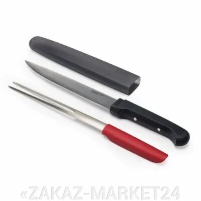 Набор приборов: нож и вилка для мяса Joseph Joseph Duo Carve 10070 от компании «ZAKAZ-MARKET24 - фото 1