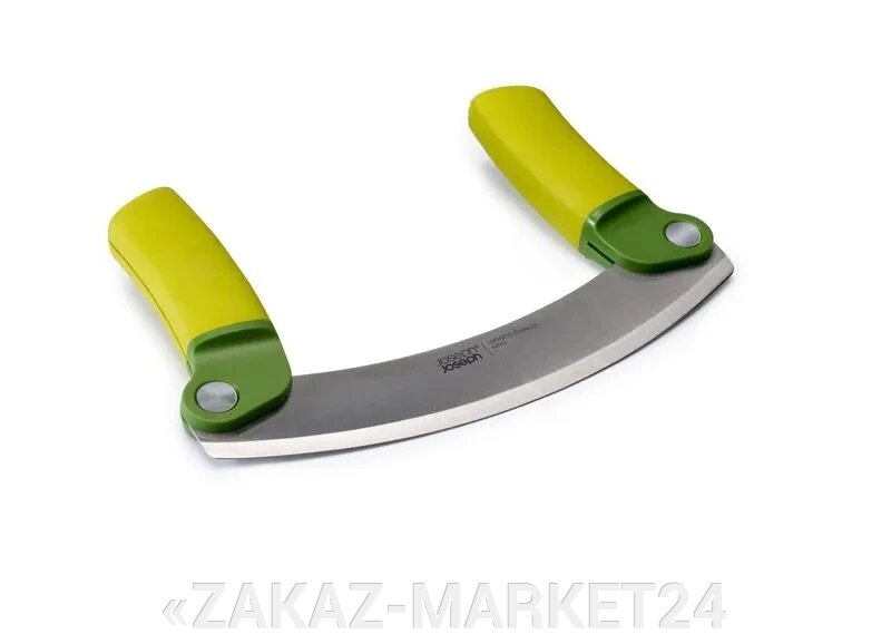 Нож для зелени, зеленый Joseph Joseph Mezzaluna (10079) от компании «ZAKAZ-MARKET24 - фото 1