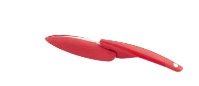 Нож Mastrad, керамическое лезвие 7.6 см, красная ручка - в прозрачной коробке F22110 от компании «ZAKAZ-MARKET24 - фото 1