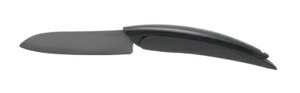 Нож Mastrad, лезвие керамическое черное 10 см - в прозрачной коробке F22200