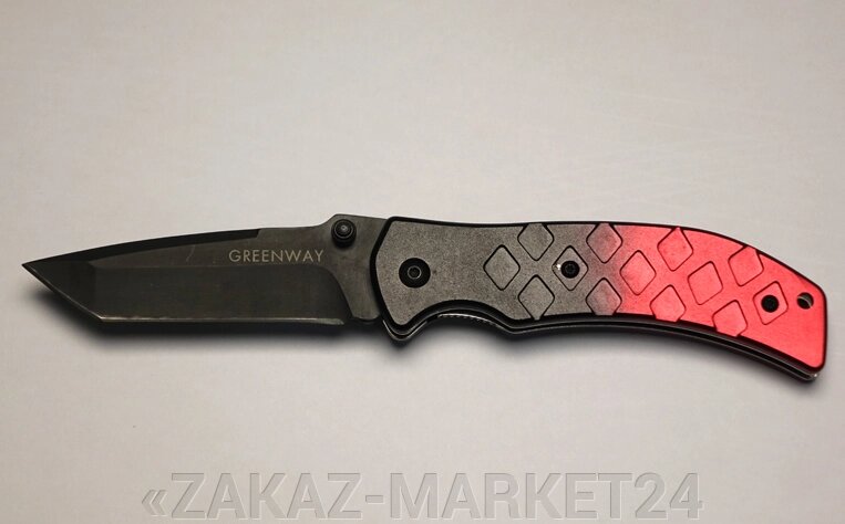 Нож туристический складной GREENWAY от компании «ZAKAZ-MARKET24 - фото 1