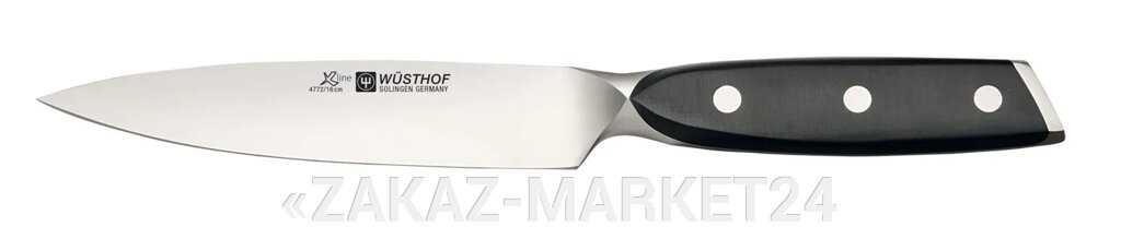 Нож Wusthof-Золинген для тонкой нарезки, 160мм, Xline, с керамическим покрытием на клинке 4772/16 от компании «ZAKAZ-MARKET24 - фото 1