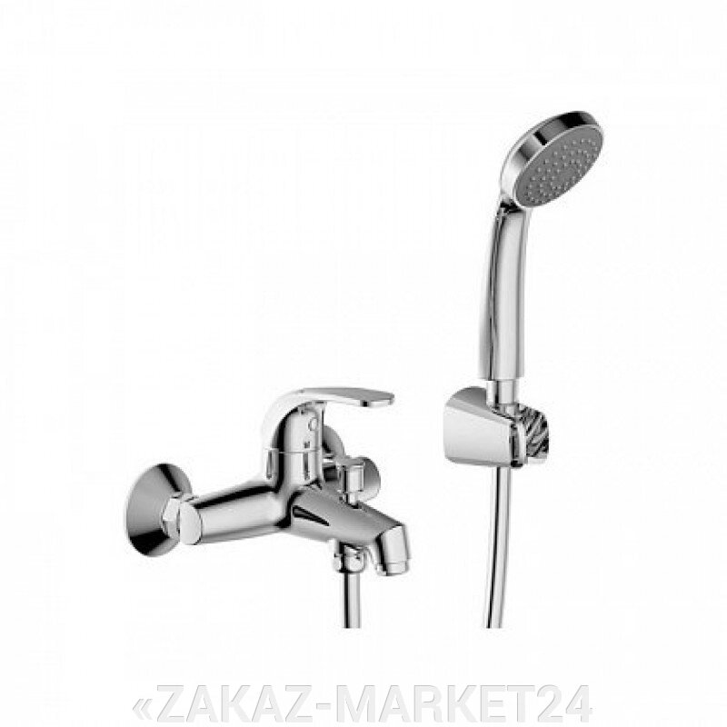 Однорычажный смеситель для ванны с душем Bravat Fit 7F6135188CP-B от компании «ZAKAZ-MARKET24 - фото 1