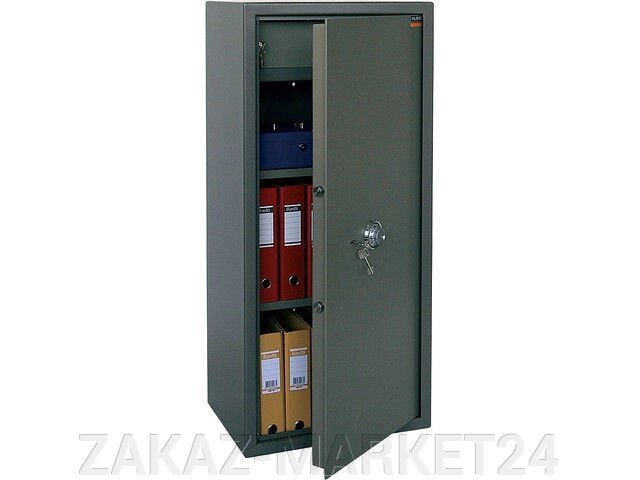 Офисный сейф VALBERG ASM-120 T CL с трейзером, с кодовым и ключевым замками ROYALLOCKS и Kaba MAUER3 от компании «ZAKAZ-MARKET24 - фото 1