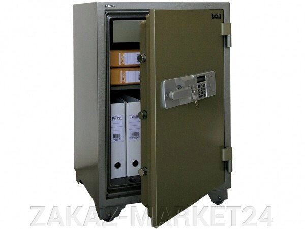 Огнестойкий сейф Booil TOPAZ BST-880 с кассовой ячейкой, с электронным и ключевым замками от компании «ZAKAZ-MARKET24 - фото 1