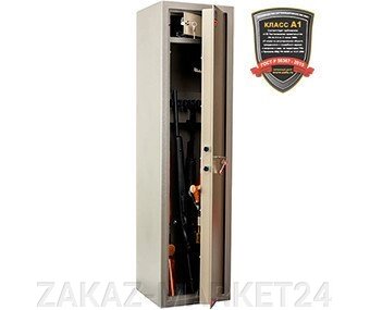 Оружейный сейф на 5 стволов VALBERG АРСЕНАЛ с трейзером, с двумя ключевыми замками KABA MAUER (класс A1) от компании «ZAKAZ-MARKET24 - фото 1