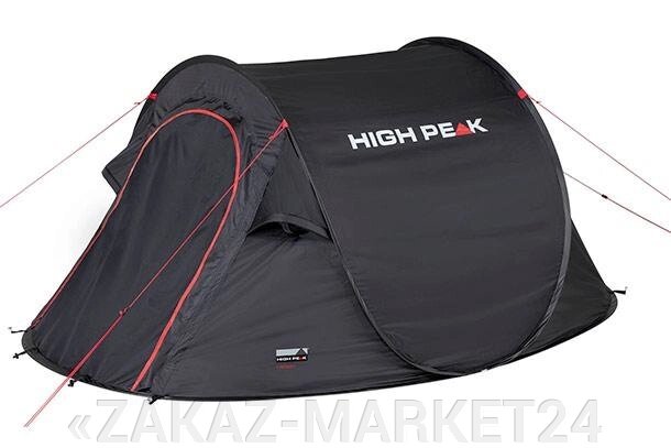 Палатка HIGH PEAK Мод. VISION 3 черная от компании «ZAKAZ-MARKET24 - фото 1