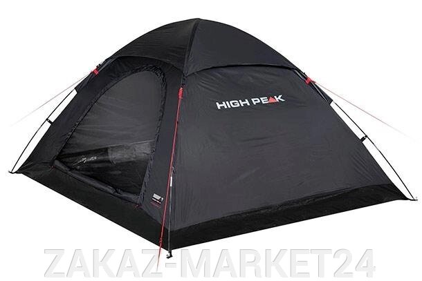 Палатка High Peak Monodome XL 4 (цвет черный) от компании «ZAKAZ-MARKET24 - фото 1