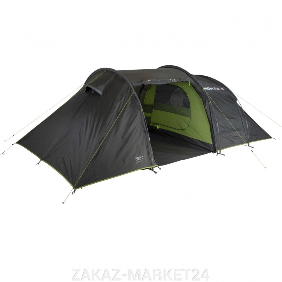 Палатка High Peak Naxos 3.0 (Dark Grey/Green) R89028 от компании «ZAKAZ-MARKET24 - фото 1