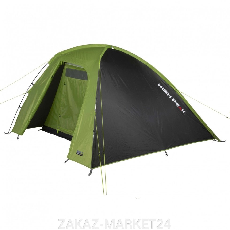 Палатка High Peak Rapido 3 (Dark Green/Light Green) от компании «ZAKAZ-MARKET24 - фото 1