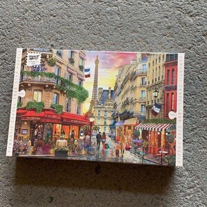 Паззлы 1000 деталеи «Романтическое путешествие - Париж»