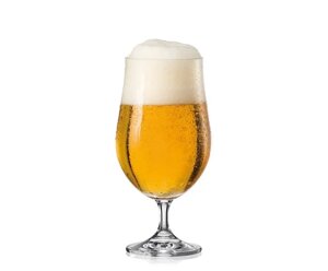 Фужеры BAR 380мл пиво 4шт. богемское стекло, Чехия (40752--380)