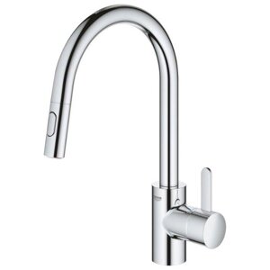 Grohe Смеситель для кухни Eurosmart Cosmopolitan, высокий излив, хром 31481001