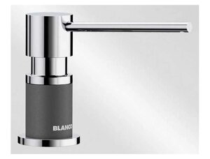 Blanco 525817 Дозатор Lato хром/темная скала