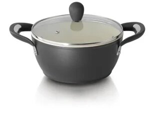 Кастрюля с керамическим покрытием 24см/4,5л Barazzoni Silicon pro ceramico (84710202480)
