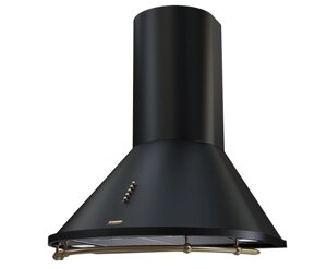 Купольная вытяжка KRONA NIKOL 600 black/bronze push button