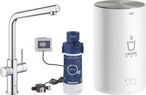 Смеситель для кухни (мойки) Grohe RED II DUO L-AUSL BOILER M EU 30327001 сенсорный