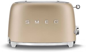 Тостер Smeg TSF01CHMEU шампань