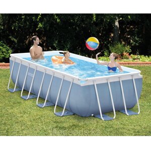 Бассейн INTEX каркасный прямоугольный 400x200x100 cм