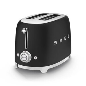 Тостер Smeg TSF01BLMEU черный матовый