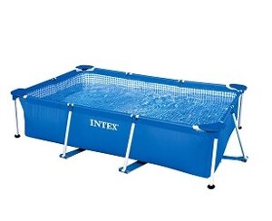 Каркасный прямоугольный бассейн Intex