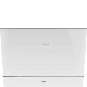 Вытяжка настенная Smeg KV28B белое стекло 80 см