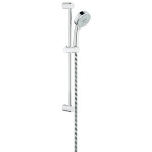 Grohe Душевой гарнитур Cosmopolitan 100, ручной душ, штанга 600 мм, шланг 1750 мм, полочка, хром 26083002