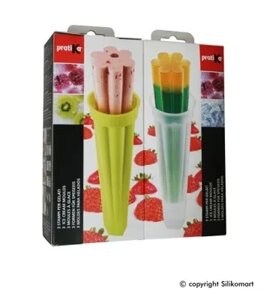 Набор Silikomart Ø41 200мм. 3шт. для леденцов, цветной, SET GHIACC, 25.430.99.0065