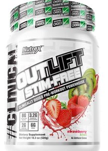 Энергетик N. O. OUT LIFT STIM FREE, 530 GR.