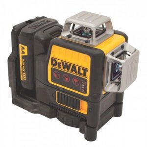 Лазерный нивелир самовыравнивающийся 3-х плоскостной DeWALT DCE089D1R