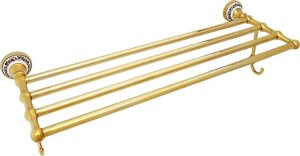 Полка для полотенец Fixsen Bogema Gold FX-78515G