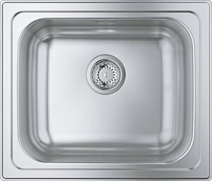 Кухонная мойка Grohe накладная K200 Sink 60 1.0 31719SD0 серебристый