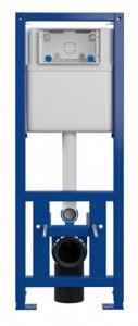 CERSANIT Инсталляция LINK PRO 40 для унитаза механическая синий