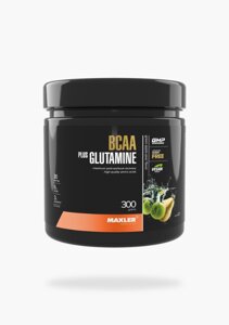BCAA+Glutamine Зеленое яблоко – Груша Банка 300г