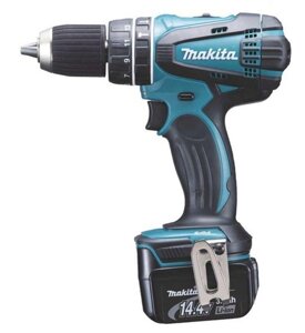 Аккумуляторная ударная дрель-шуруповёрт Makita BHP446RFE