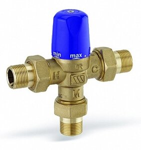 Термостатический смесительный клапан MMV COMPACT (MMV-C) 30-65°C