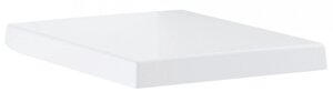 GROHE Сиденье для унитаза Cube Ceramic, быстросъемное с микролифтом, альпин-белый 39488000